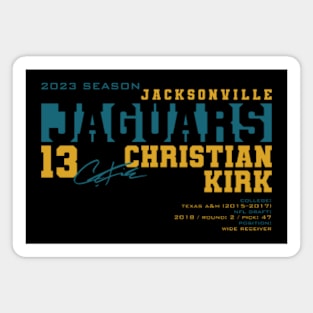 Kirk - Jaguars - 2023 Magnet